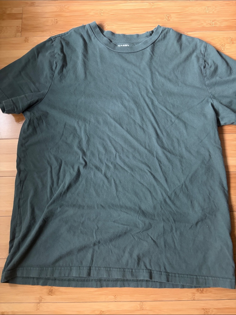 Old Navy Men’s Short Sleeve Crew Tee in Olive Green Size Medium